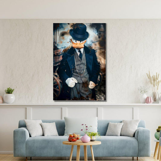 Tablou Canvas personaj iconic stil retro elegant si captivant | The Print Studio