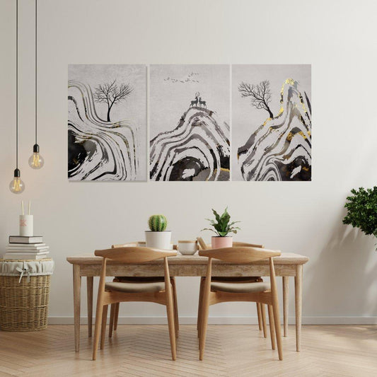 Tablou Canvas ecouri viscerale ale timpului | The Print Studio