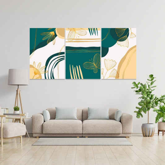 Tablou Canvas dansul frunzelor in adierea vantului toamnei | The Print Studio