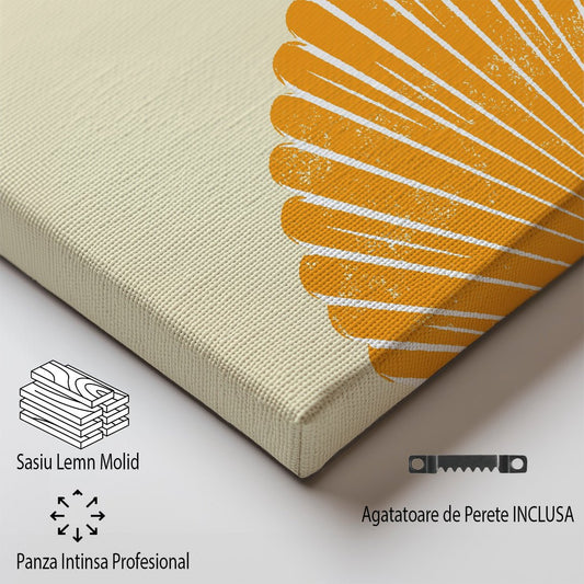 Tablou Canvas scoica portocalie stil minimalist in Bora Bora | The Print Studio