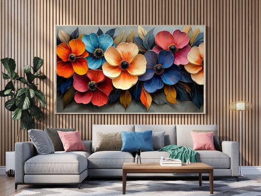 Tablou Canvas pasteluri abstracte in natura vie | The Print Studio