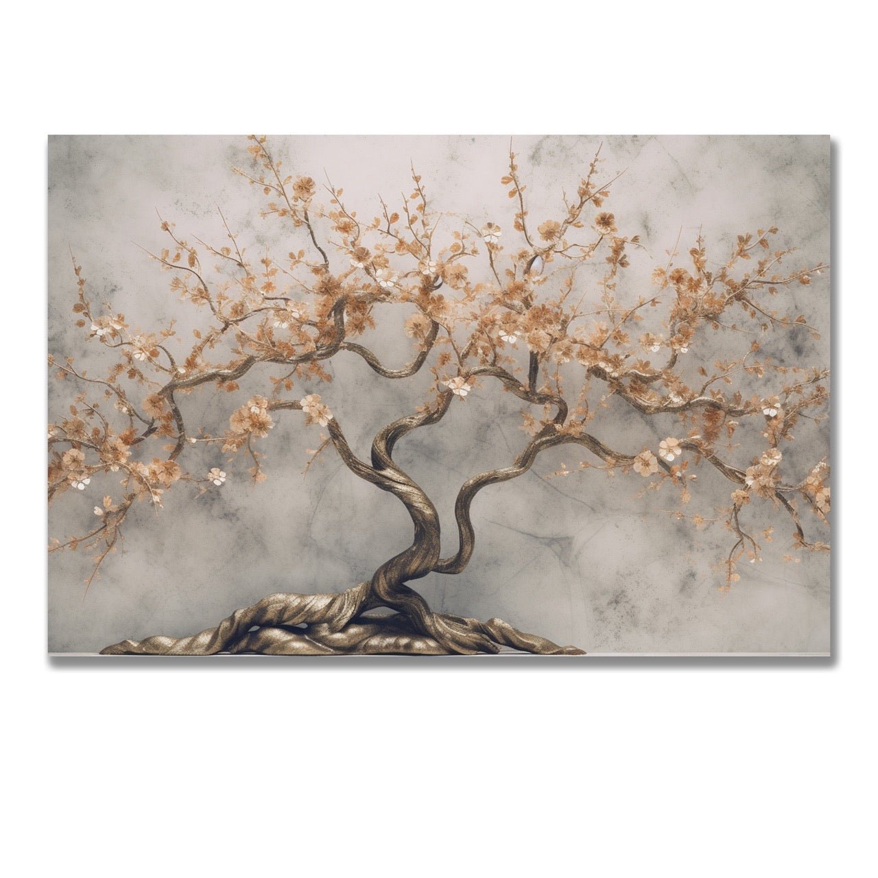 Tablou Canvas cires inflorit sub lumina blanda a primaverii | The Print Studio