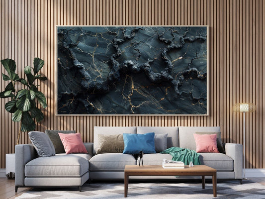 Tablou Canvas textura organica in contrast dramatic al naturii | The Print Studio