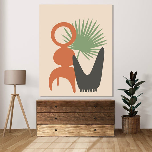 Tablou Canvas forme delicate cu putere de inspiratie | The Print Studio