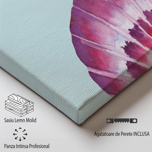 Tablou Canvas scoica albastra in stil minimalist calmant | The Print Studio
