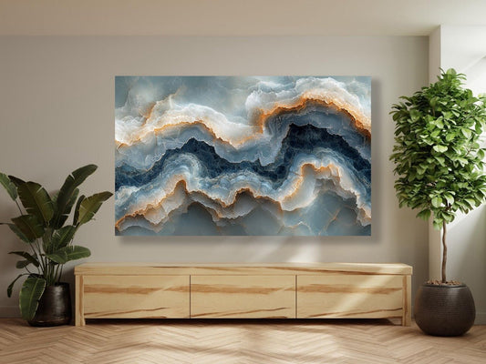Tablou Canvas peisaj abstract texturat plin de eleganta | The Print Studio