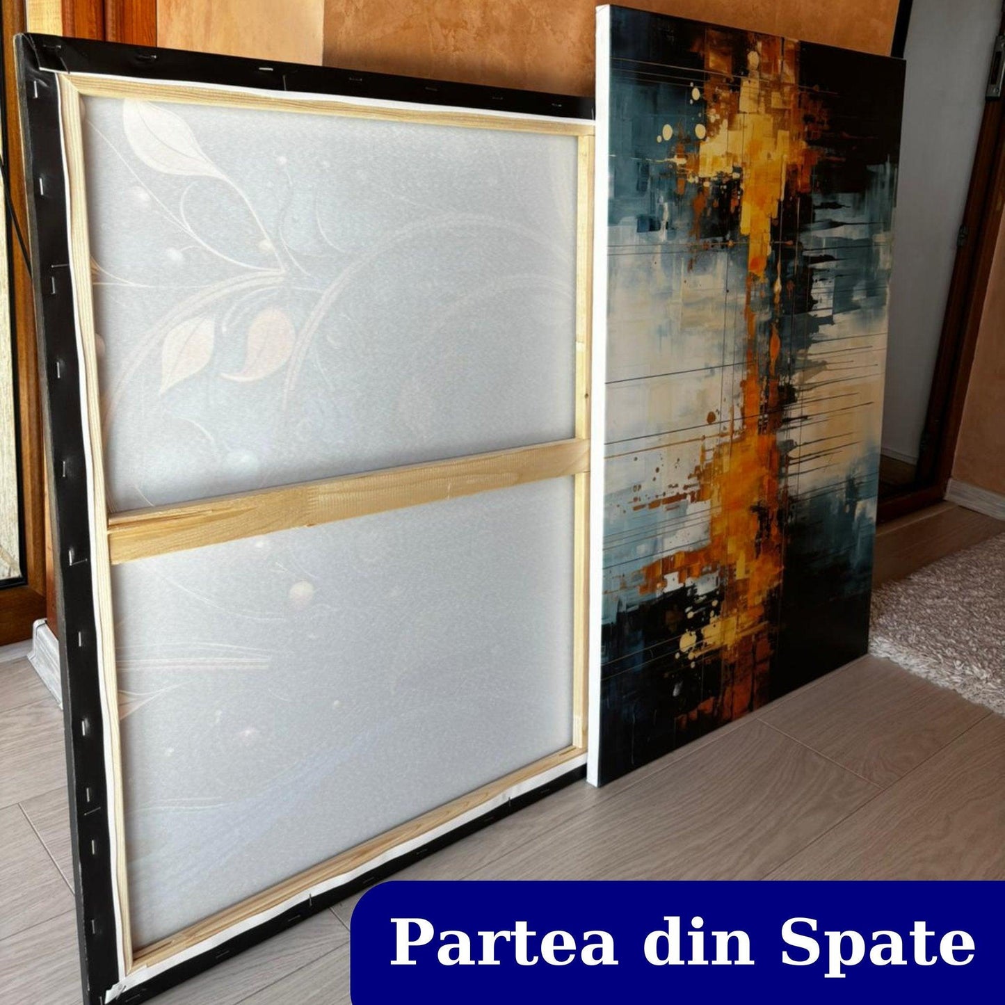 Tablou Canvas abstract vibrant cu nuante captivante | The Print Studio