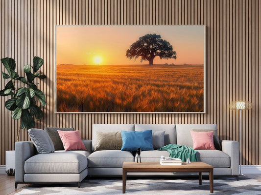 Tablou Canvas apus calm peste peisaj natural | The Print Studio