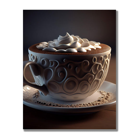 Tablou Canvas aburul cafelei dimineata relaxanta | The Print Studio
