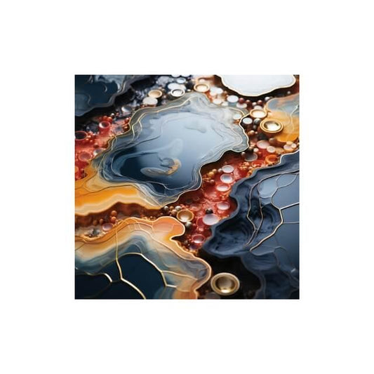 Tablou Canvas eleganta abstracta vibranta si unica | The Print Studio