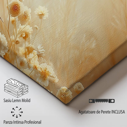 Tablou Canvas flori de camp in nuante pastelate romantice | The Print Studio