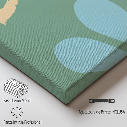 Tablou Canvas Florida culori vibrante si forme moderne abstracte | The Print Studio