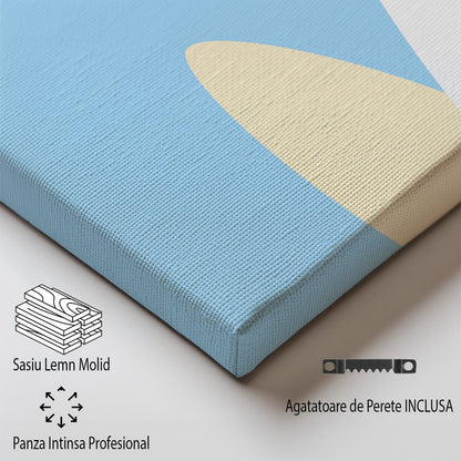 Tablou Canvas placi surf Hawaii si valuri in stil minimalist | The Print Studio