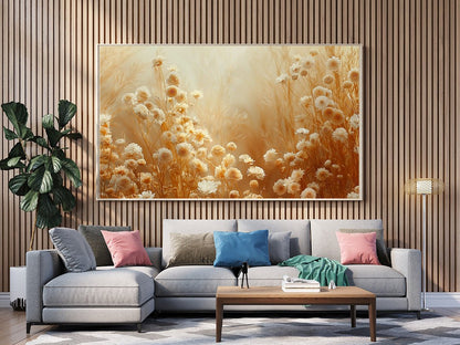 Tablou Canvas flori de camp in nuante pastelate romantice | The Print Studio