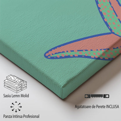 Tablou Canvas stea de mare pe tarm italian in stil simplu | The Print Studio