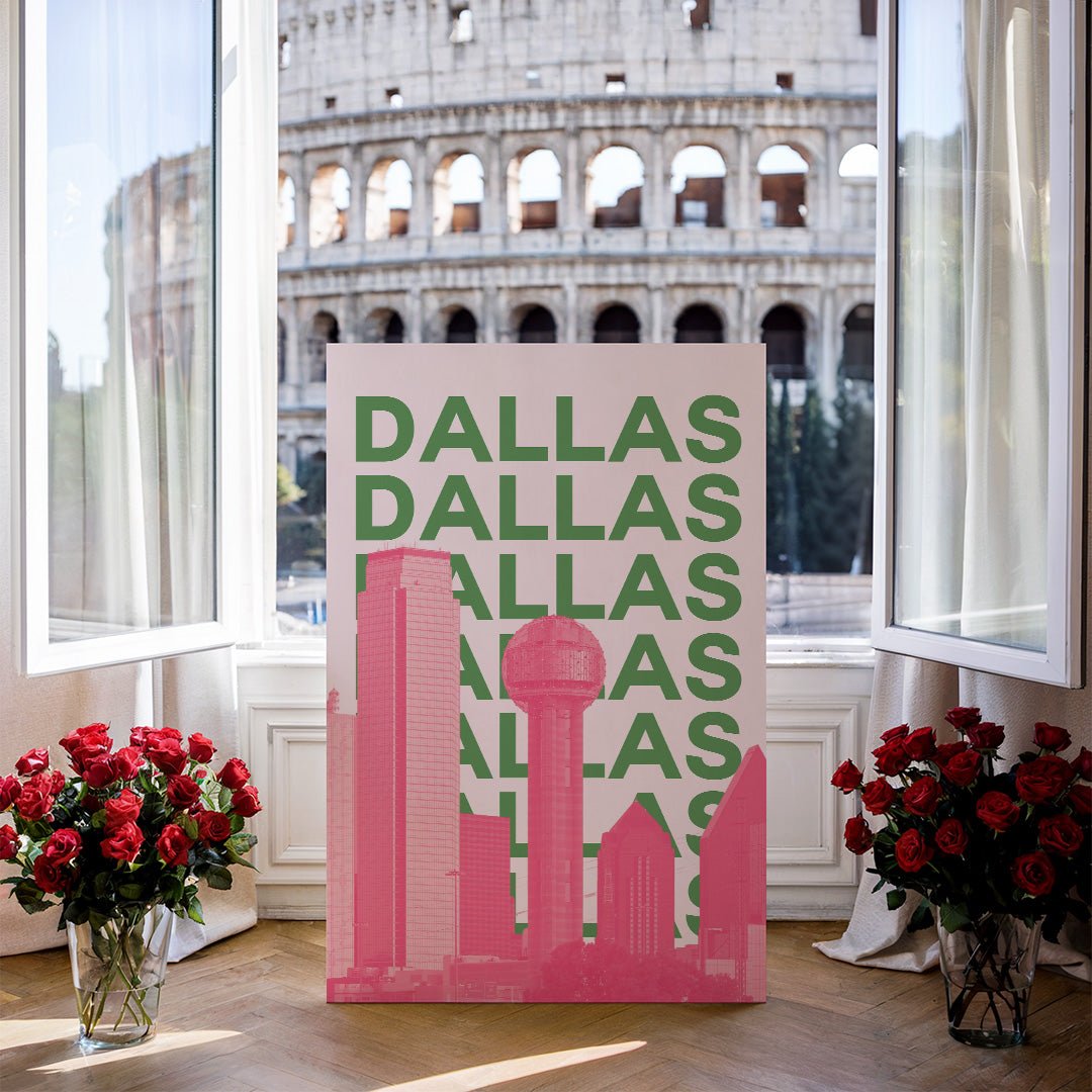 Tablou Canvas zgaraie-nori in culori indraznete stil pop-art | The Print Studio