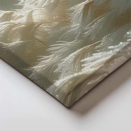 Tablou Canvas pene delicate sub lumina blanda | The Print Studio