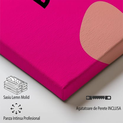 Tablou Canvas floare roz stil pop-art din Havana | The Print Studio