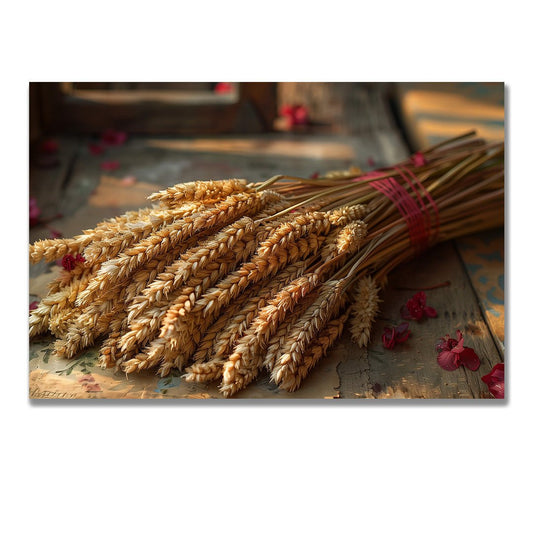 Tablou Canvas buchet de grau rustic, stil realist | The Print Studio
