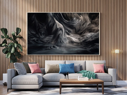 Tablou Canvas Natura - Vârtej Mistic Abstract Decorativ