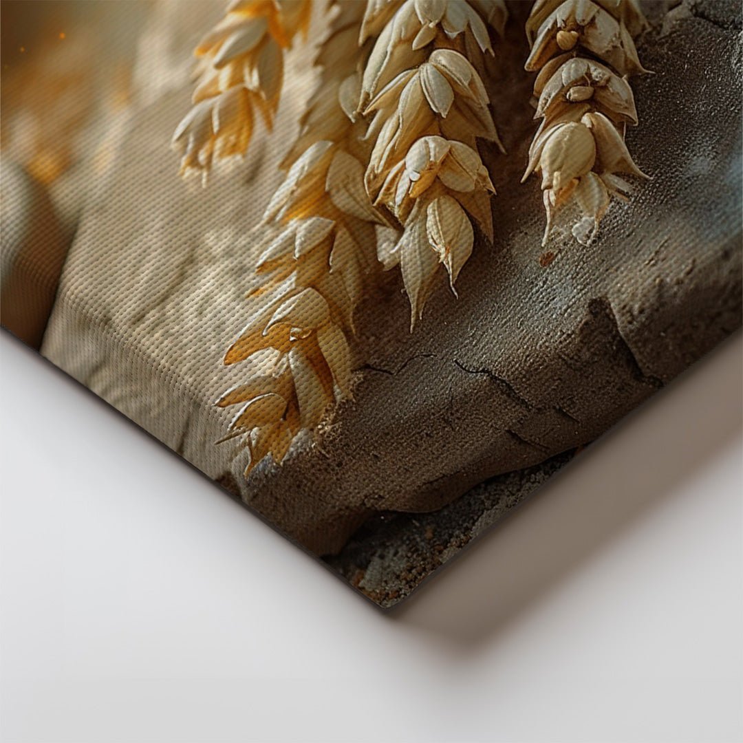 Tablou Canvas spice de grau sub lumina calda si paine rustica | The Print Studio