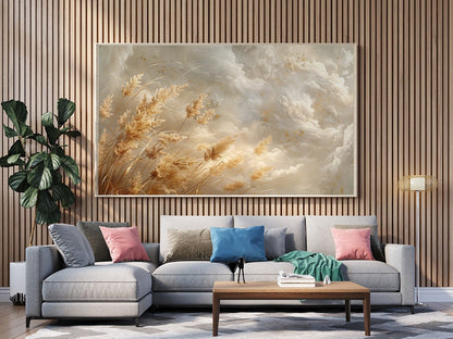 Tablou Canvas spice aurii sub cer senin ambient natural armonios | The Print Studio