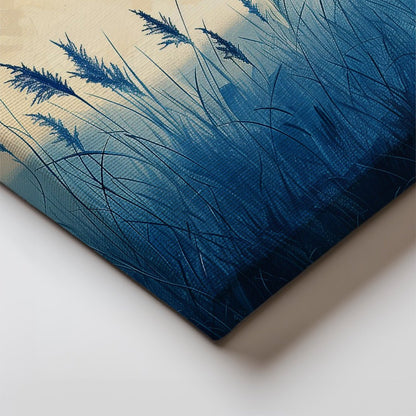 Tablou Canvas iarba in bataia luminii diminetii stil abstract | The Print Studio