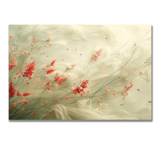 Tablou Canvas flori delicate plutind in vant eteric | The Print Studio