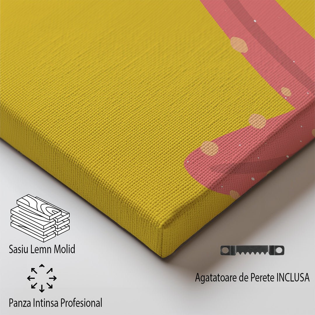 Tablou Canvas plaja Falmouth cu stea de mare, stil minimalist romantic | The Print Studio