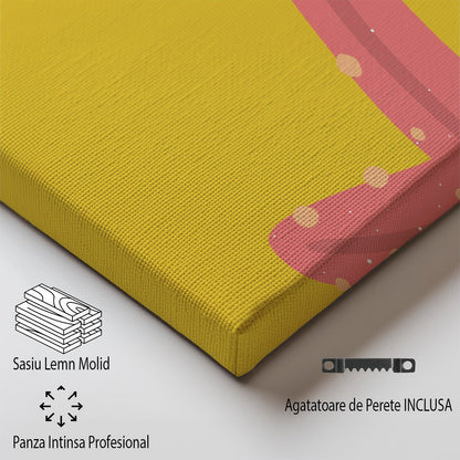 Tablou Canvas plaja Falmouth cu stea de mare, stil minimalist romantic | The Print Studio