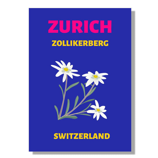 Tablou Canvas flori delicate in stil modern Zurich | The Print Studio