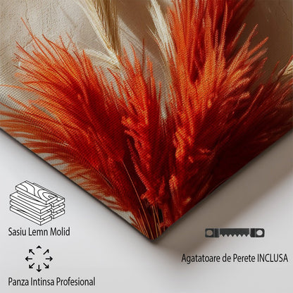 Tablou Canvas Buchet Iarba Pampas Decor Minimalist Realist | The Print Studio