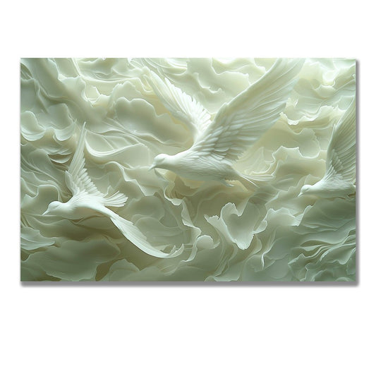 Tablou Canvas pasari elegante in zbor, simbol al libertatii | The Print Studio