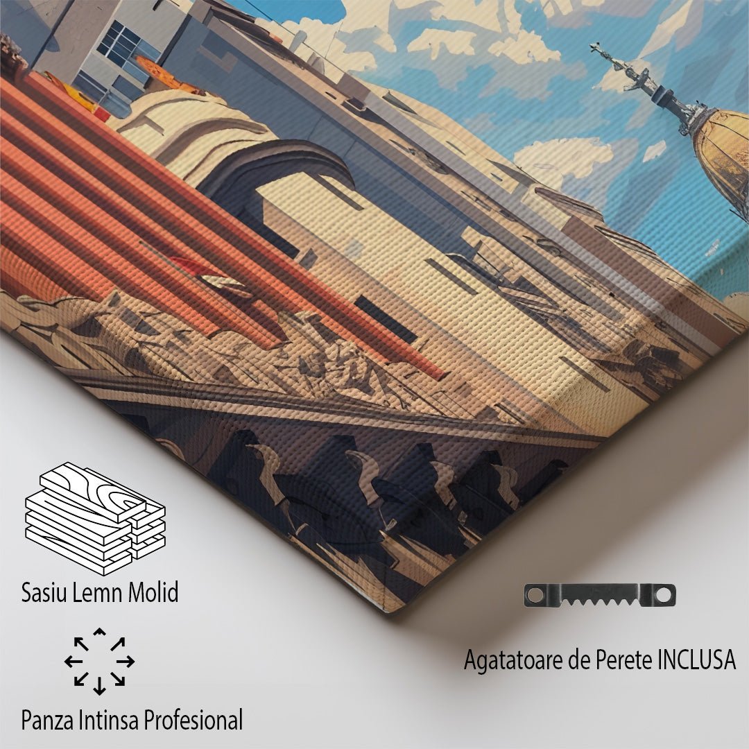 Tablou Canvas Print skyline Buenos Aires cer senin stil realist