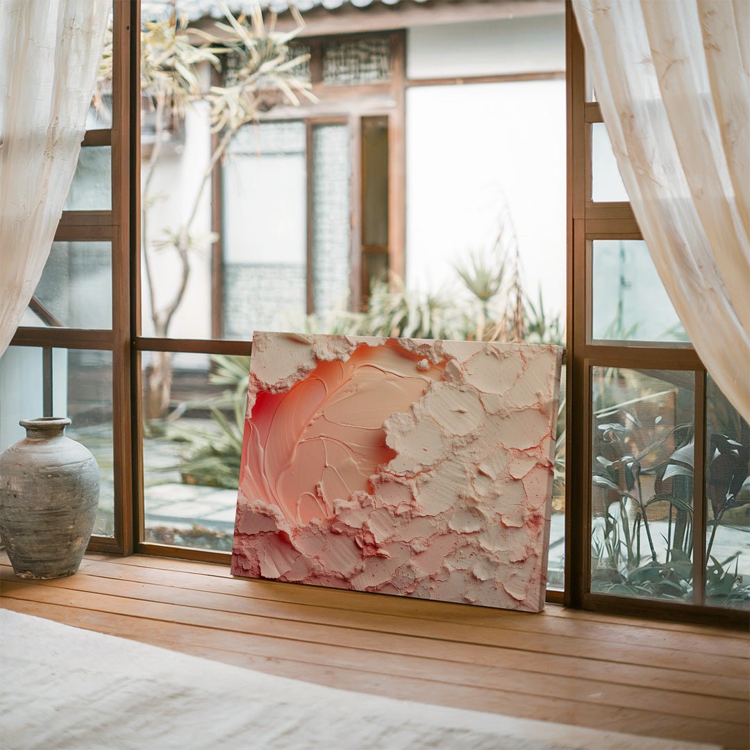 Tablou Canvas texturi vibrante abstracte pline de culoare | The Print Studio