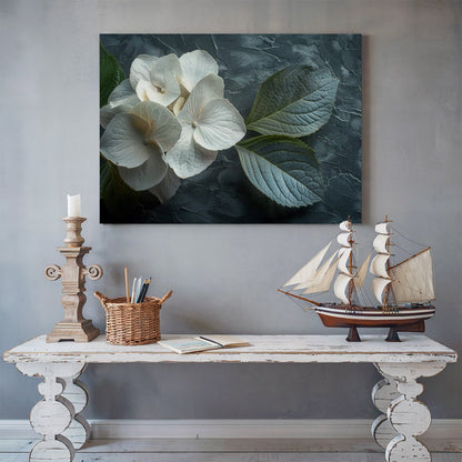 Tablou Canvas hortensie eleganta in detaliu realist | The Print Studio