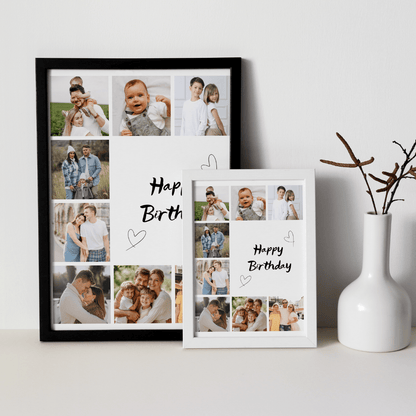 Tablou Canvas colaj de amintiri emotionante | The Print Studio