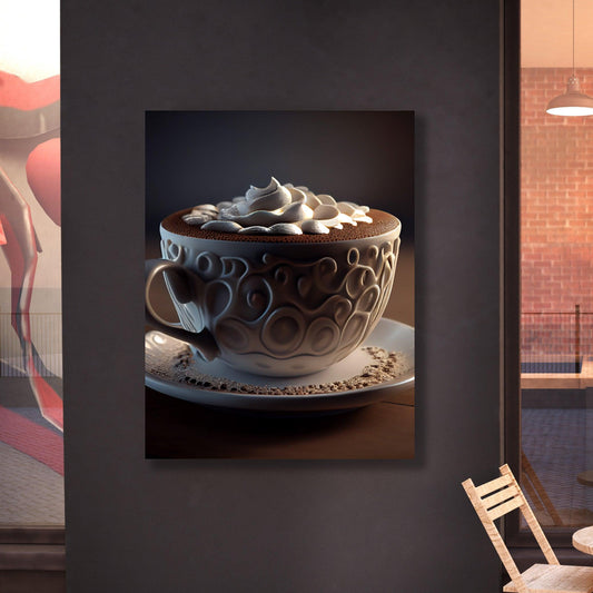 Tablou Canvas aburul cafelei dimineata relaxanta | The Print Studio