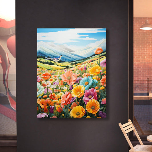 Tablou Canvas peisaj montan grandios si cald | The Print Studio