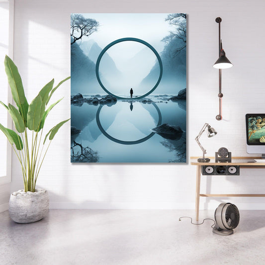 Tablou Canvas poarta spre lumea viselor vibrante | The Print Studio