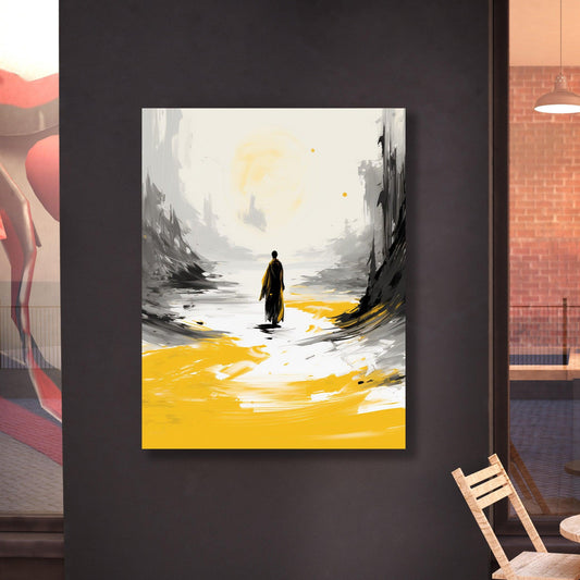 Tablou Canvas razboinic oriental cu sabie | The Print Studio