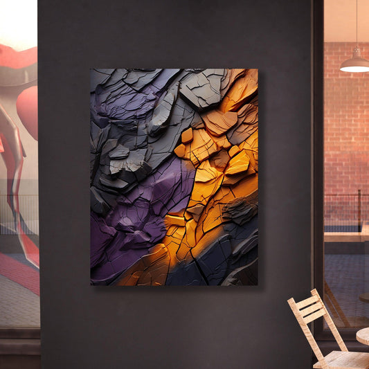 Tablou Canvas textura pietrei in nuante abstracte | The Print Studio