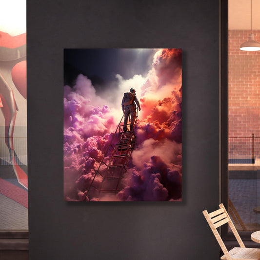 Tablou Canvas scari catre un orizont enigmatic | The Print Studio