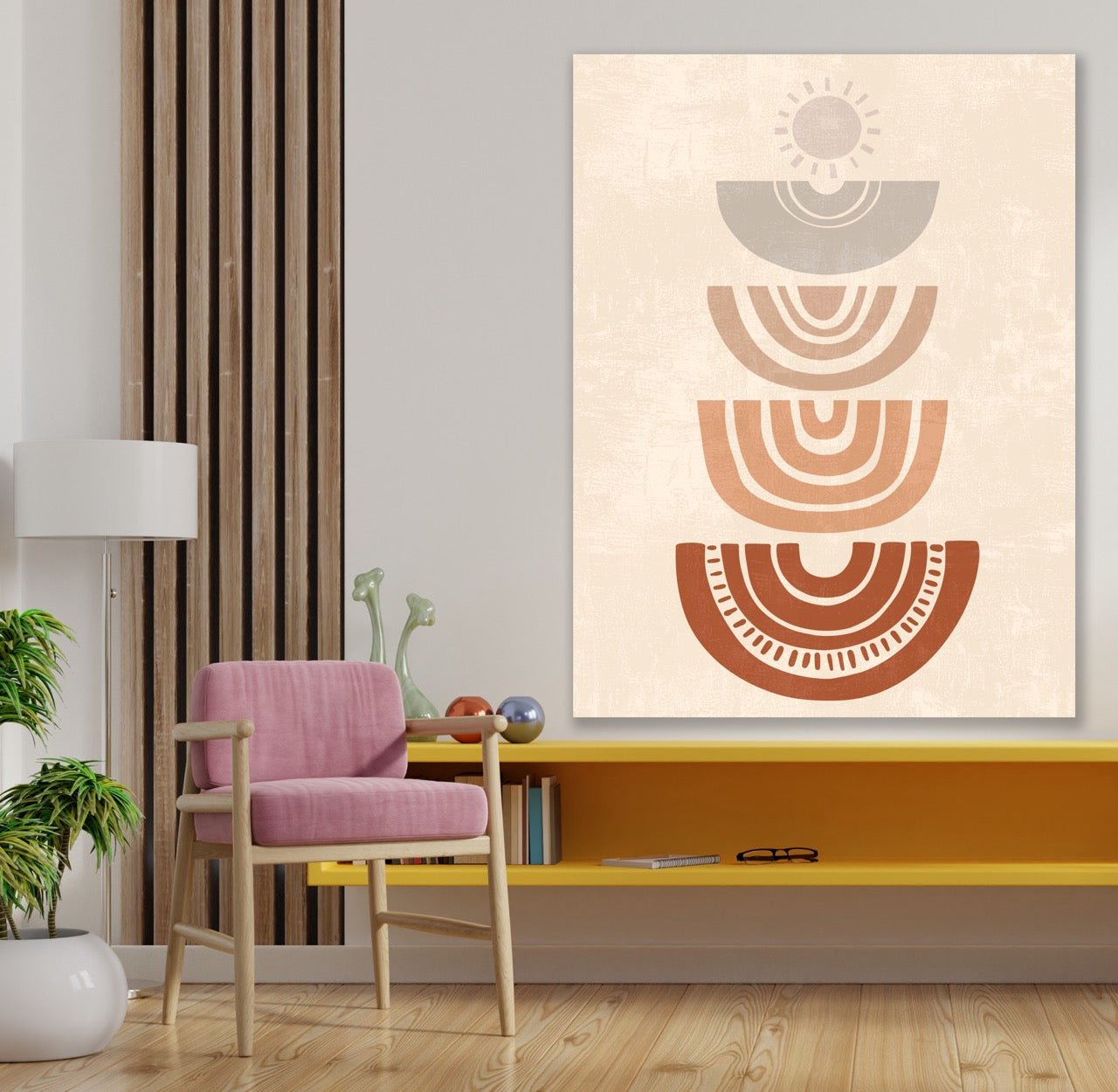 Tablou Canvas Minimalist Geometric Zen Armonie