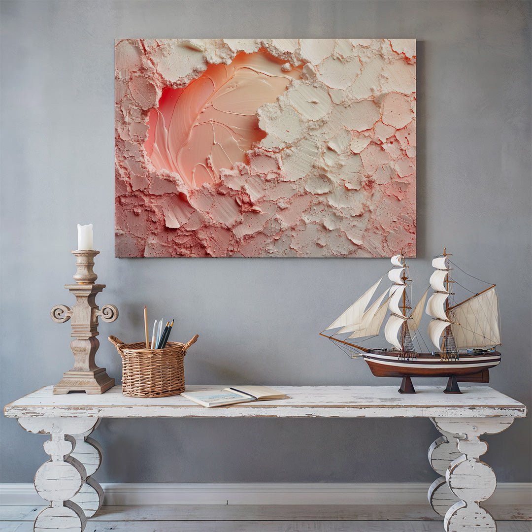 Tablou Canvas texturi vibrante abstracte pline de culoare | The Print Studio