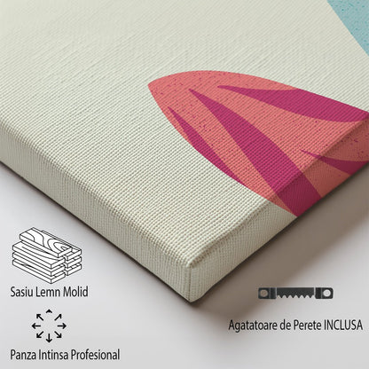 Tablou Canvas surf retro plaja Malibu stil minimalistic | The Print Studio