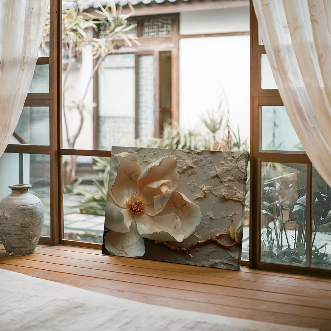 Tablou Canvas floare magnolia delicata si realista | The Print Studio