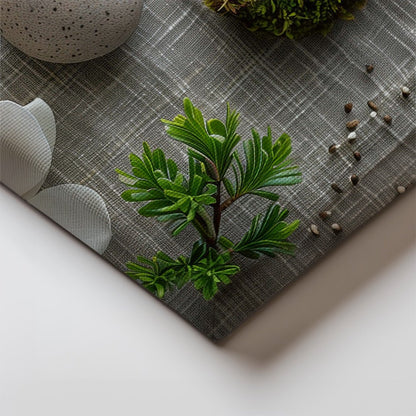 Tablou Canvas flori vibrante si muschi intr-un cadru elegant | The Print Studio