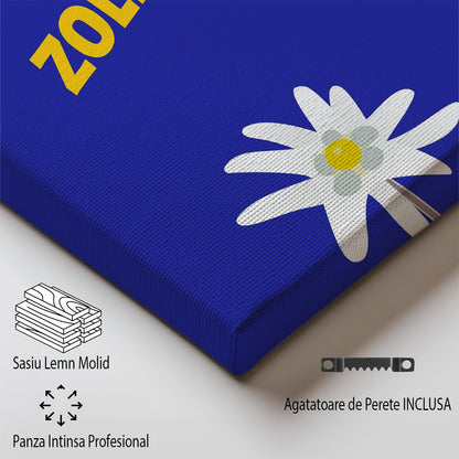 Tablou Canvas flori delicate in stil modern Zurich | The Print Studio