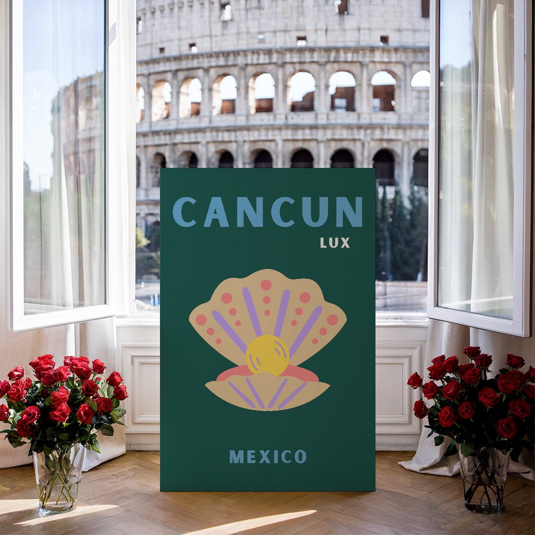 Tablou Canvas scoica eleganta in stil minimalist | The Print Studio